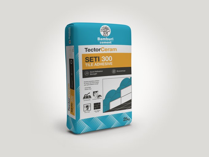 SETI 300 New Tile Adhesive from Bamburi Cement Construction Kenya