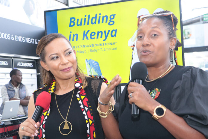 Robyn & Emma web Building in Kenya